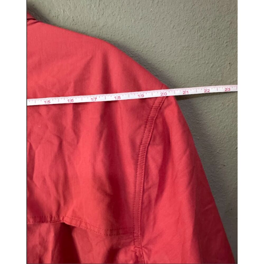 Coleman Utility Performance XXL Vented Hiking Fishing Shirt Salmon Coral - Picture 4 of 10